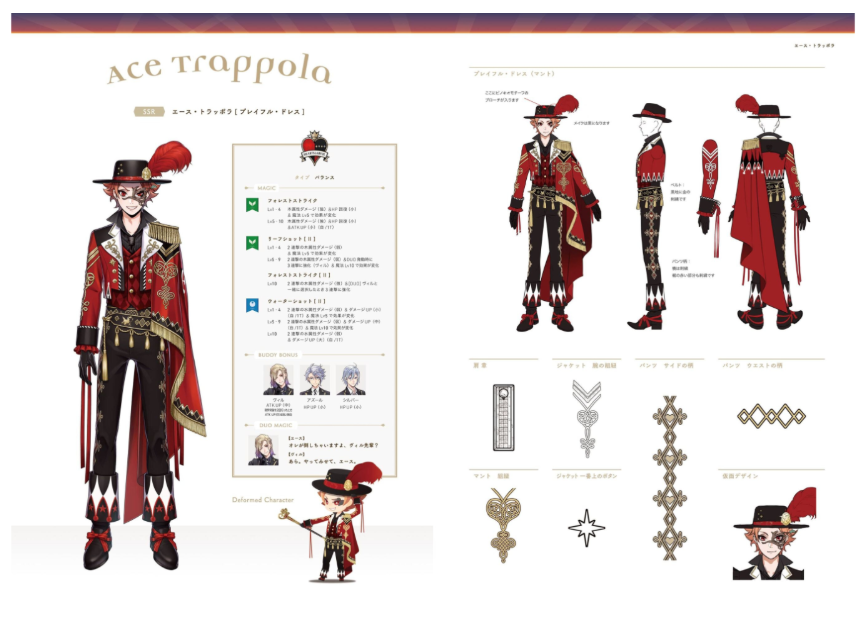 Disney Twisted-Wonderland Event Design Archive Design Note 2