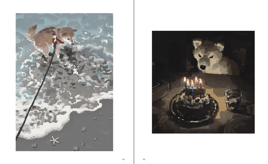 Manai Inu no Manimani - Jun Kumaori Dog Art Collection