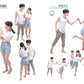 Couple's Real-life Pose Book