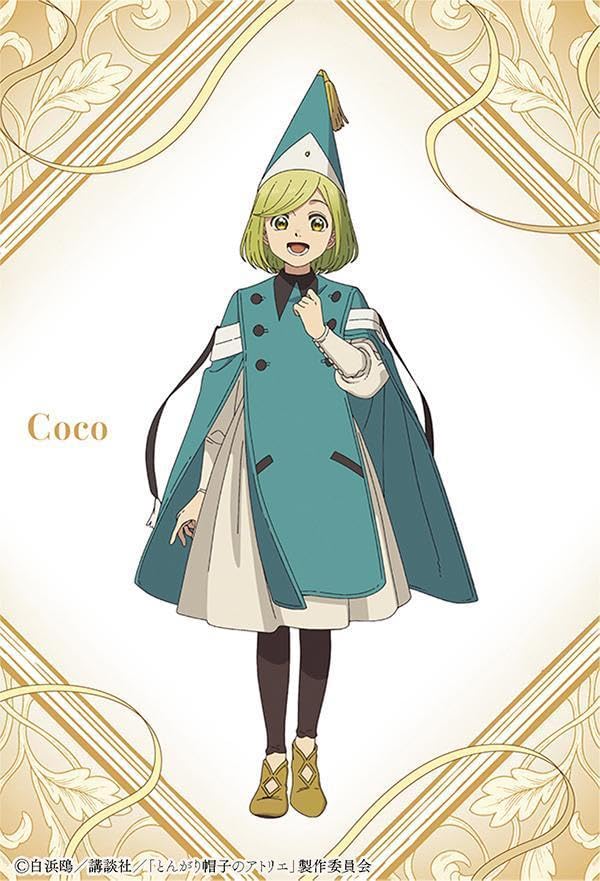 TV Anime Witch Hat Atelier Postcard Book