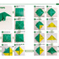 Dinosaur Origami Encyclopedia - Single Sheet No-Cut