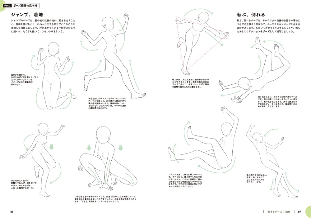 Drawing Class of Poses for Illustrations, Manga