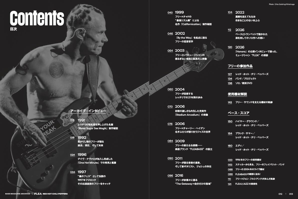 Bass Magazine Archives: Flea
