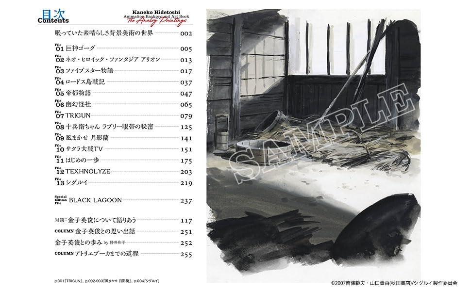 Hidetoshi Kaneko Animation Background Art Book: The Analog Paintings
