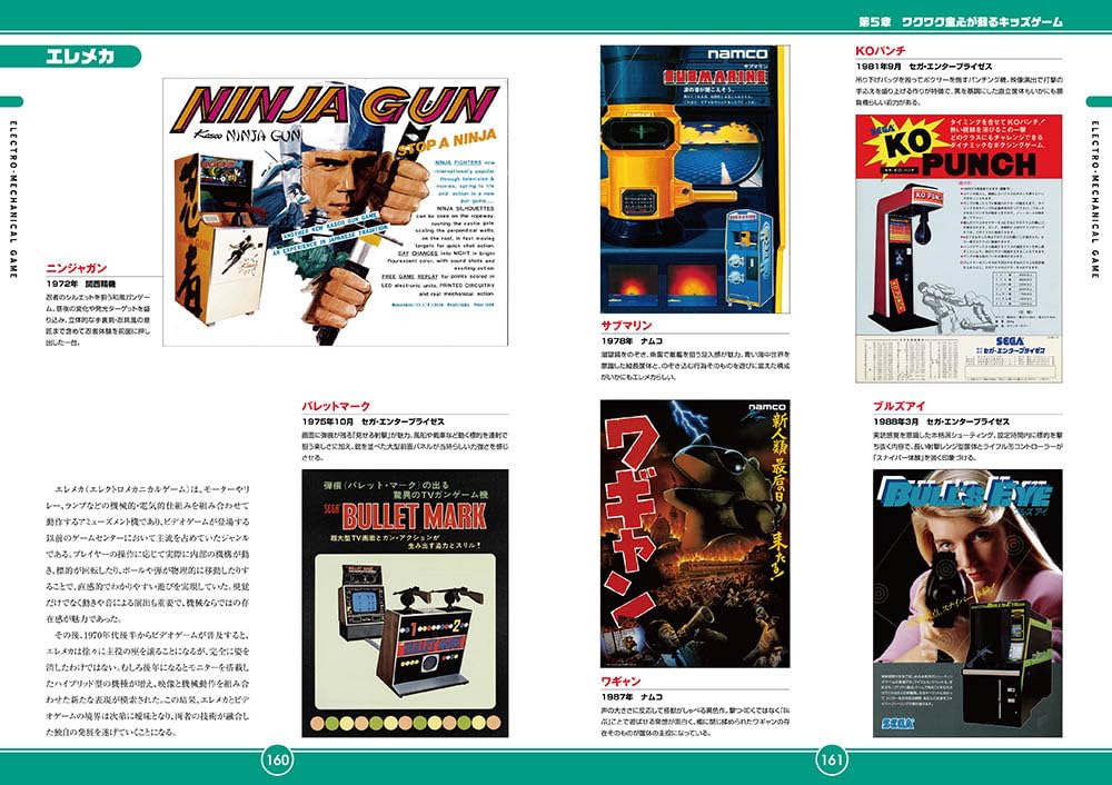 Nostalgic Arcade Game Catalog Collection
