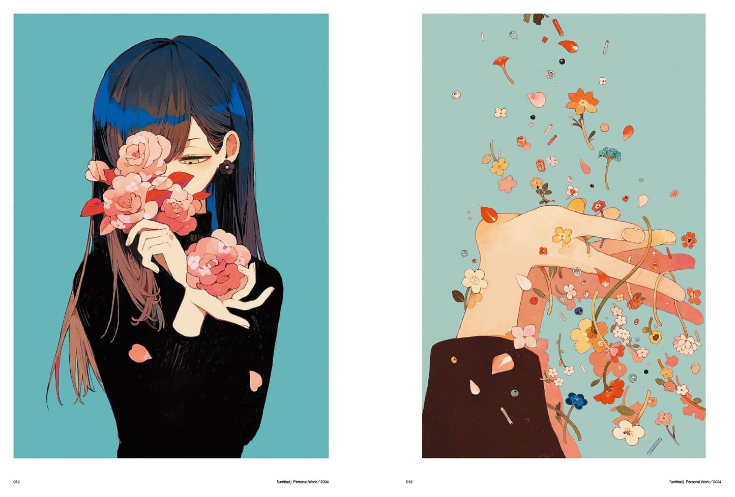 Beshi ILLUSTRATION MAKING & VISUAL BOOK Inner Garden