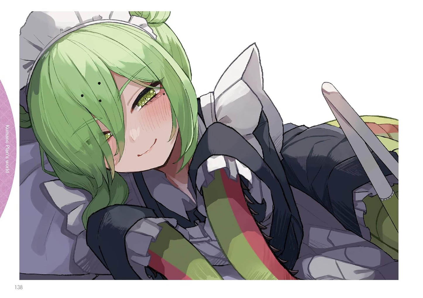 Kumano Plan Illustration Works "mushi no shoujo to"