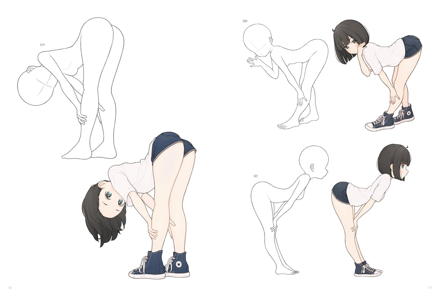 Girl Illustration Pose Book Vol.2 by Issa Kawaguchi