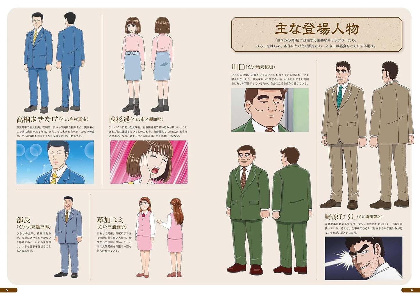 The Style of Hiroshi Nohara's Lunch Official Fan Book