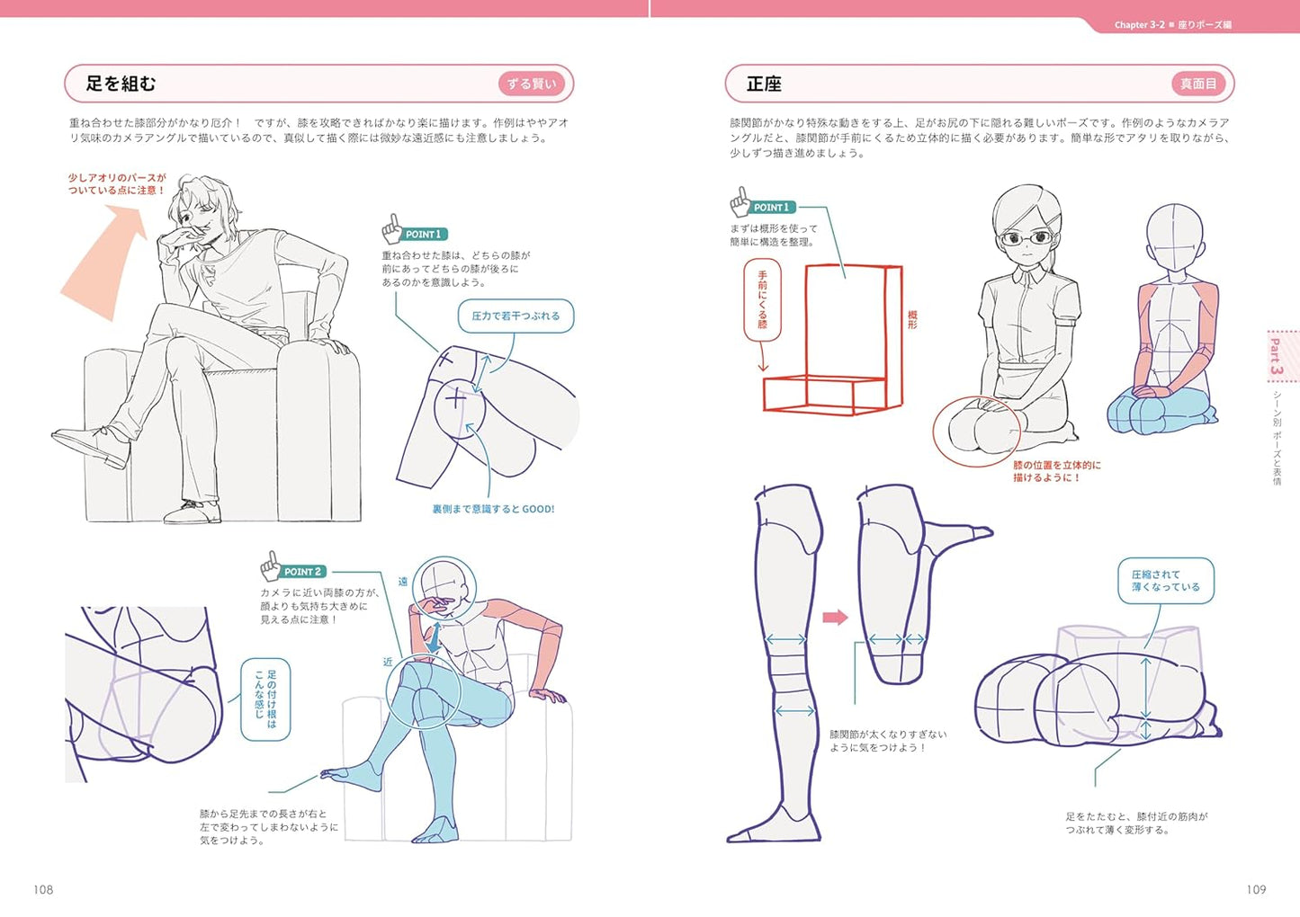 Pose no Kyokasho - Drawing Characters by Personality Type