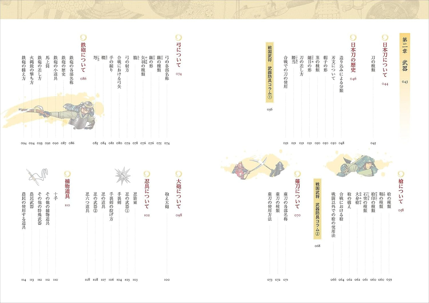 Sengoku Weapons & Armor Encyclopedia for Manga and Illustration