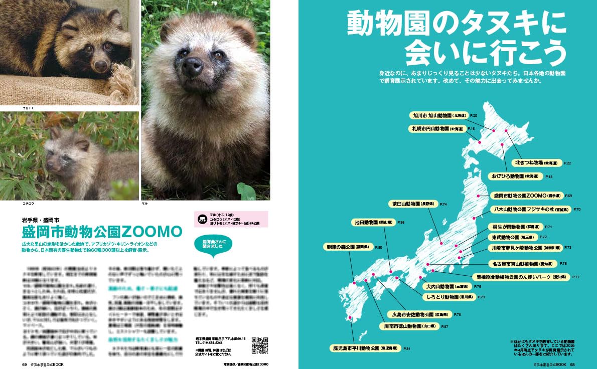 Tanuki Marugoto Book