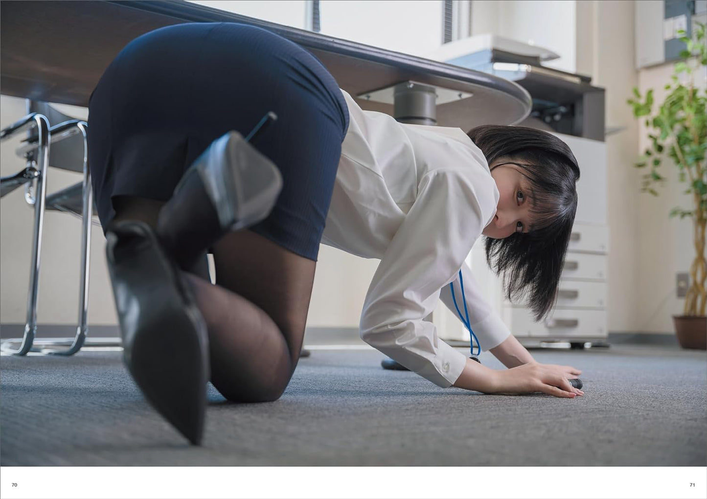 Office Worker Fetish Pose Collection
