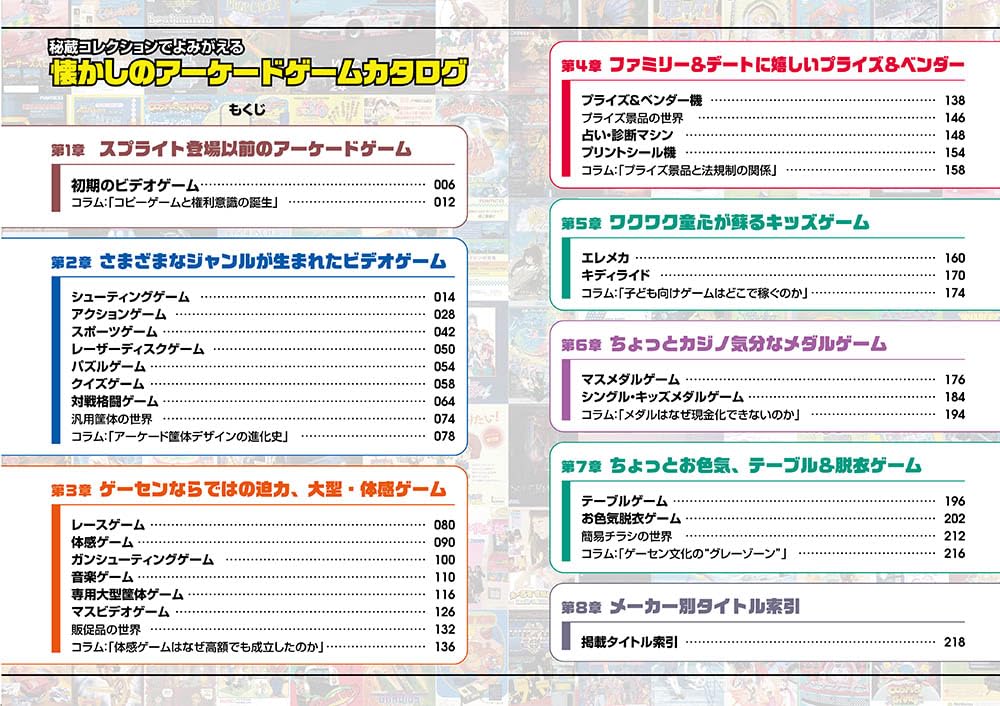 Nostalgic Arcade Game Catalog Collection