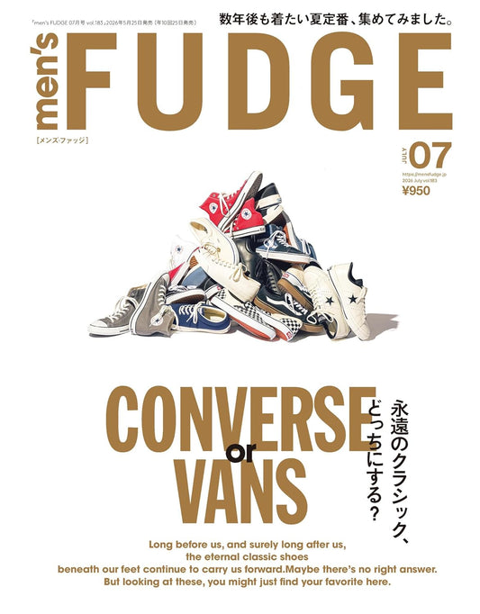 men's FUDGE 2026 Vol.07 magazine cover