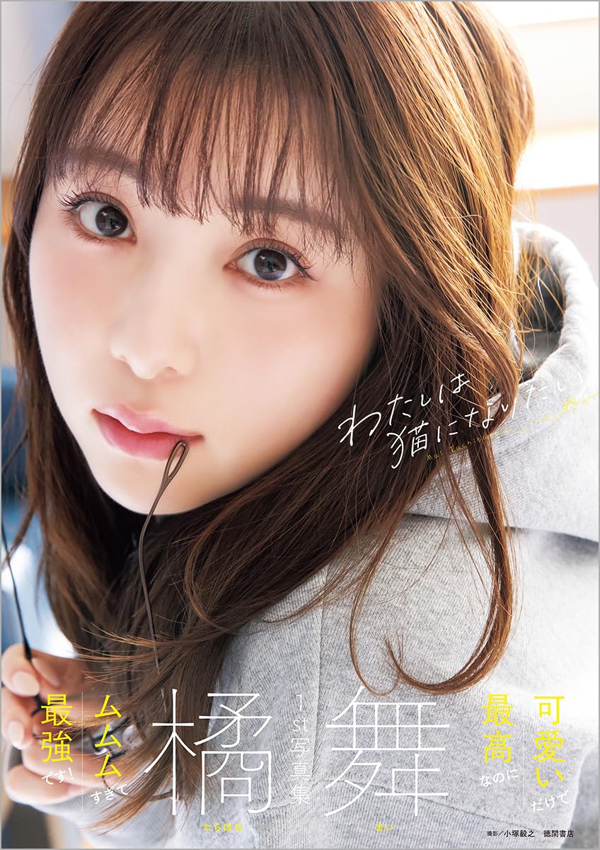 Mai Tachibana 1st Photo Book I Want to Be a Cat cover