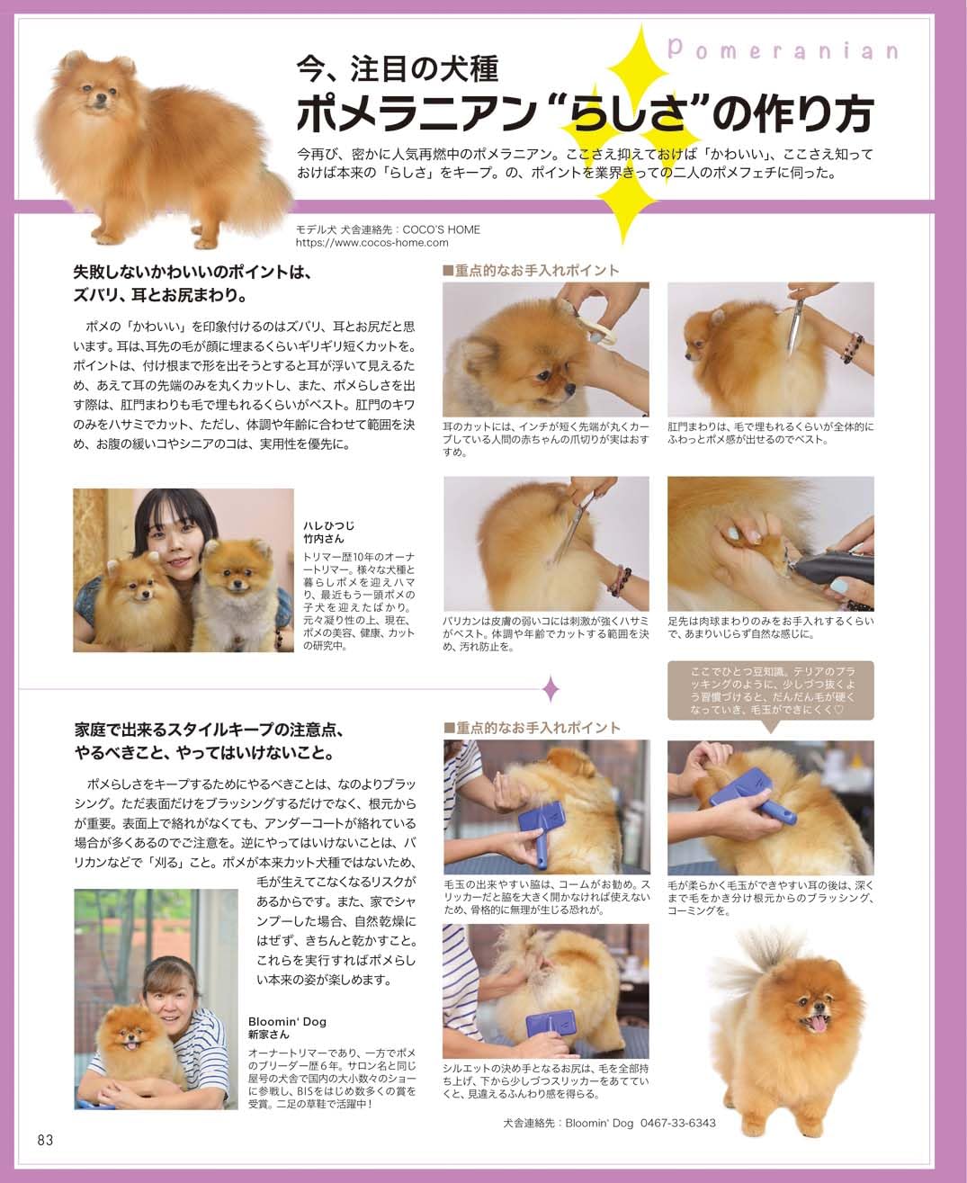 Dog Hair Collection, Trim Note Vol.10