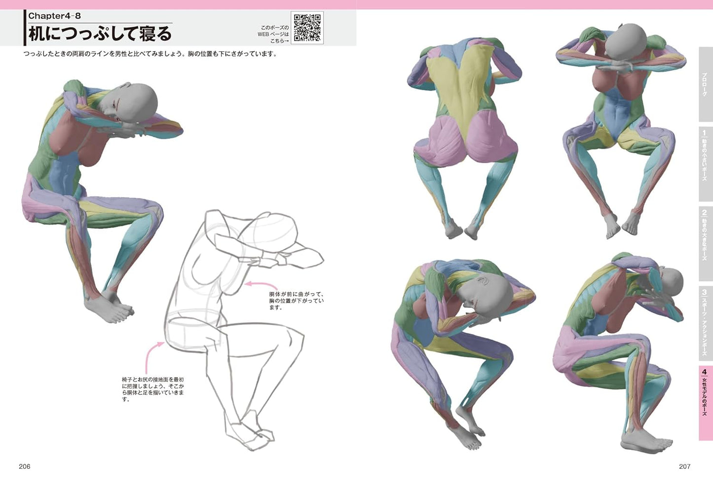 POSEMANIACS MODEL Collection of Poses For Improving Human Body Illustration