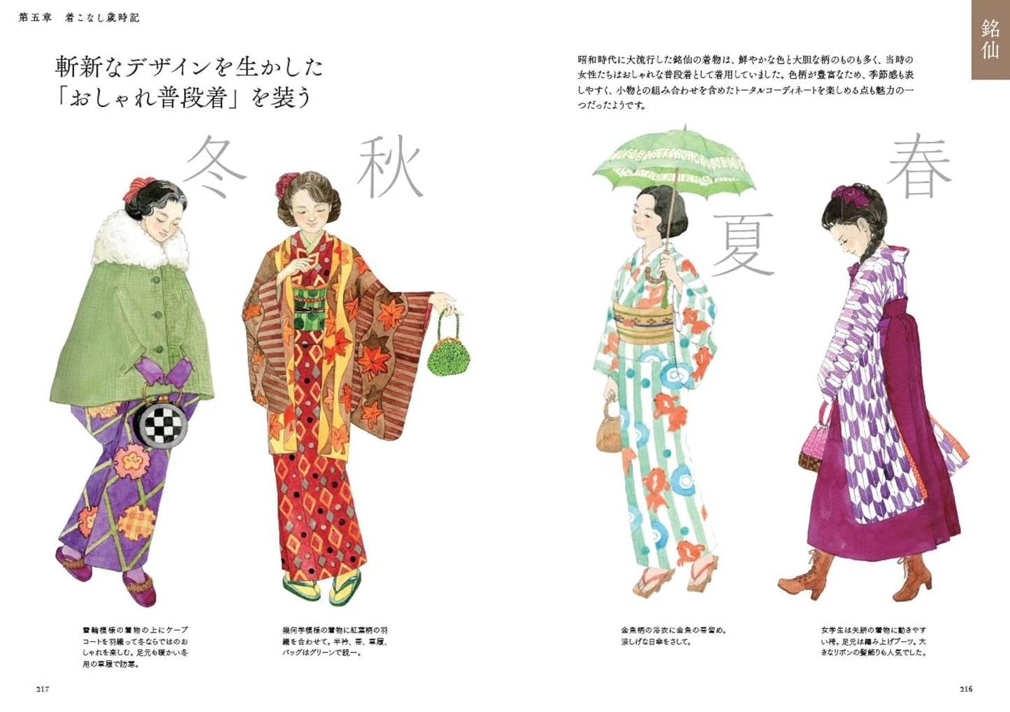 Kimono of Showa-era