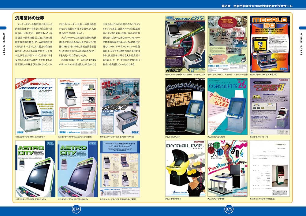Nostalgic Arcade Game Catalog Collection