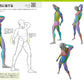 POSEMANIACS MODEL Collection of Poses For Improving Human Body Illustration