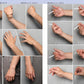 Face and Hand Pose Catalog: Men's Edition