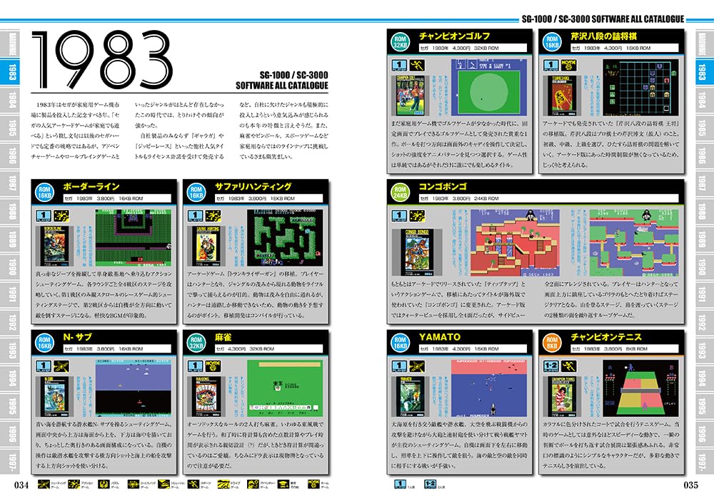 Early Sega Perfect Catalogue Extended Edition