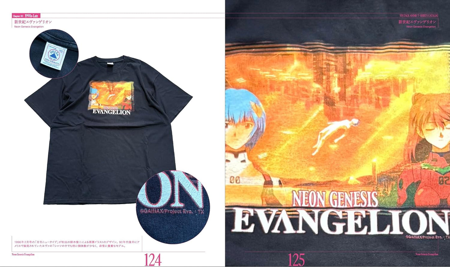 Vintage Anime T-Shirt Catalog