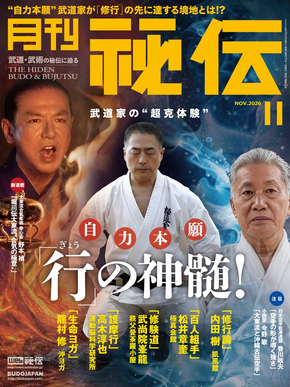 Monthly Hiden November 2026 cover
