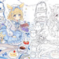 Oriko Sakura Coloring Book: Coloring & Making Collection
