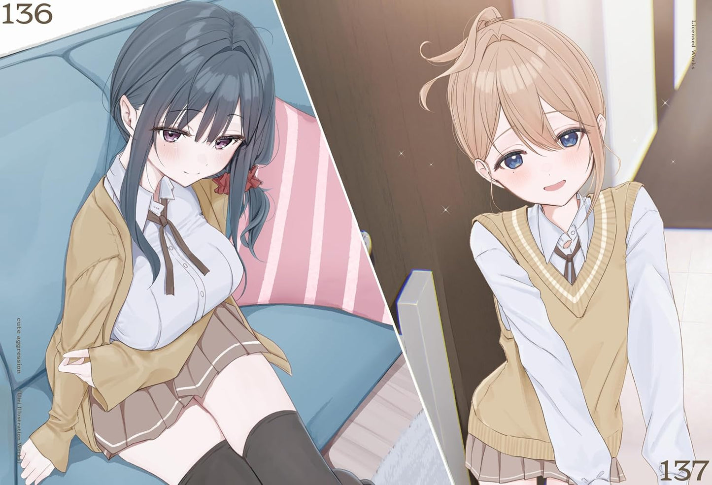 cute aggression: Uiri Art Book