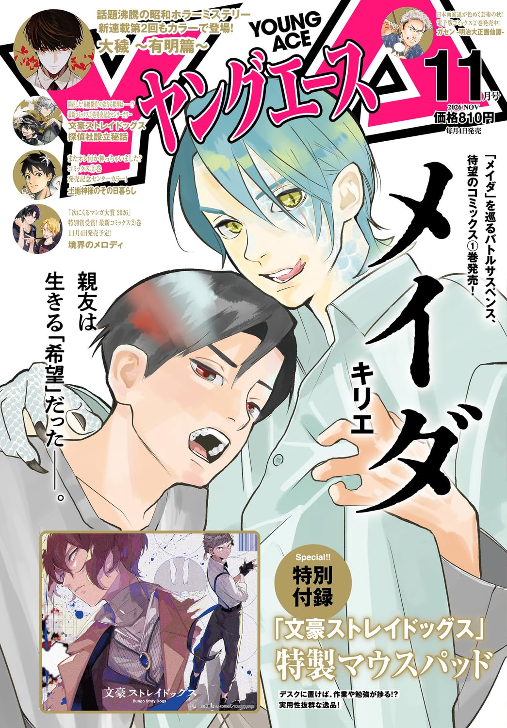 Young Ace November 2026 cover