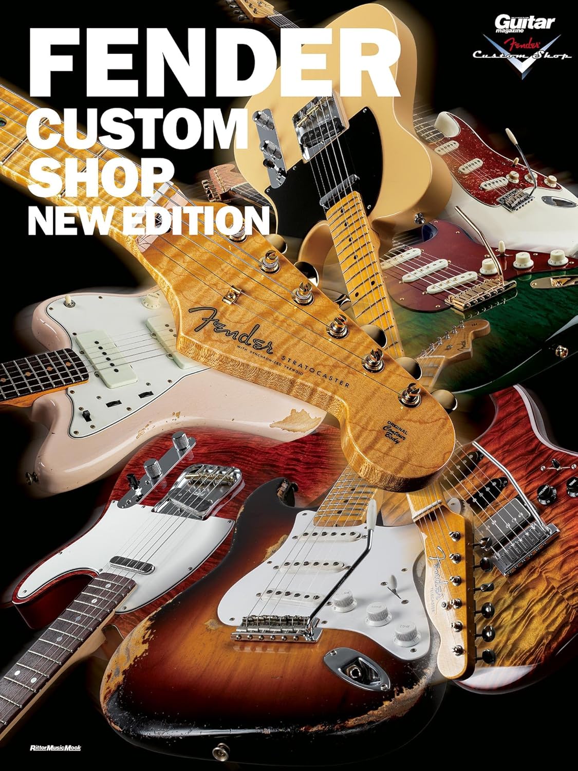 Fender Custom Shop -New Edition- book cover.
