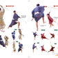 Fighting Kimono Male Pose Collection for Drawing