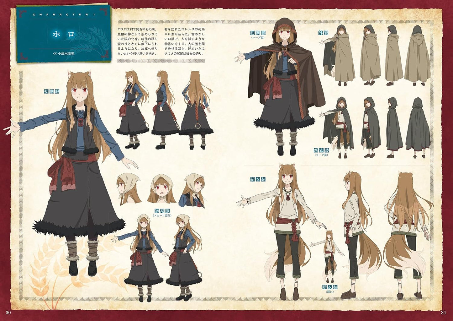 Spice and Wolf Merchant Meets the Wise Wolf Visual Book