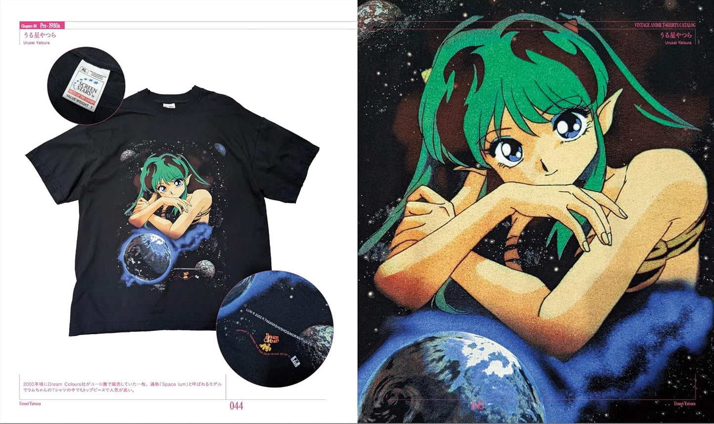 Vintage Anime T-Shirt Catalog