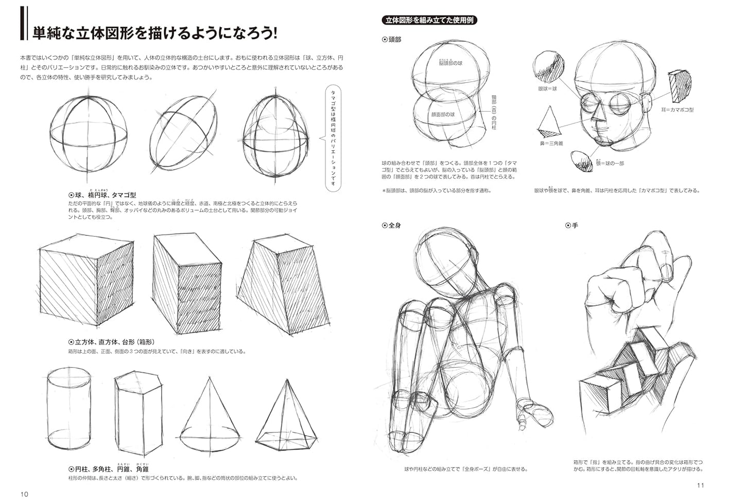 Human Illustration Lesson, 3D Drawing Technique by Hiroshi Misawa
