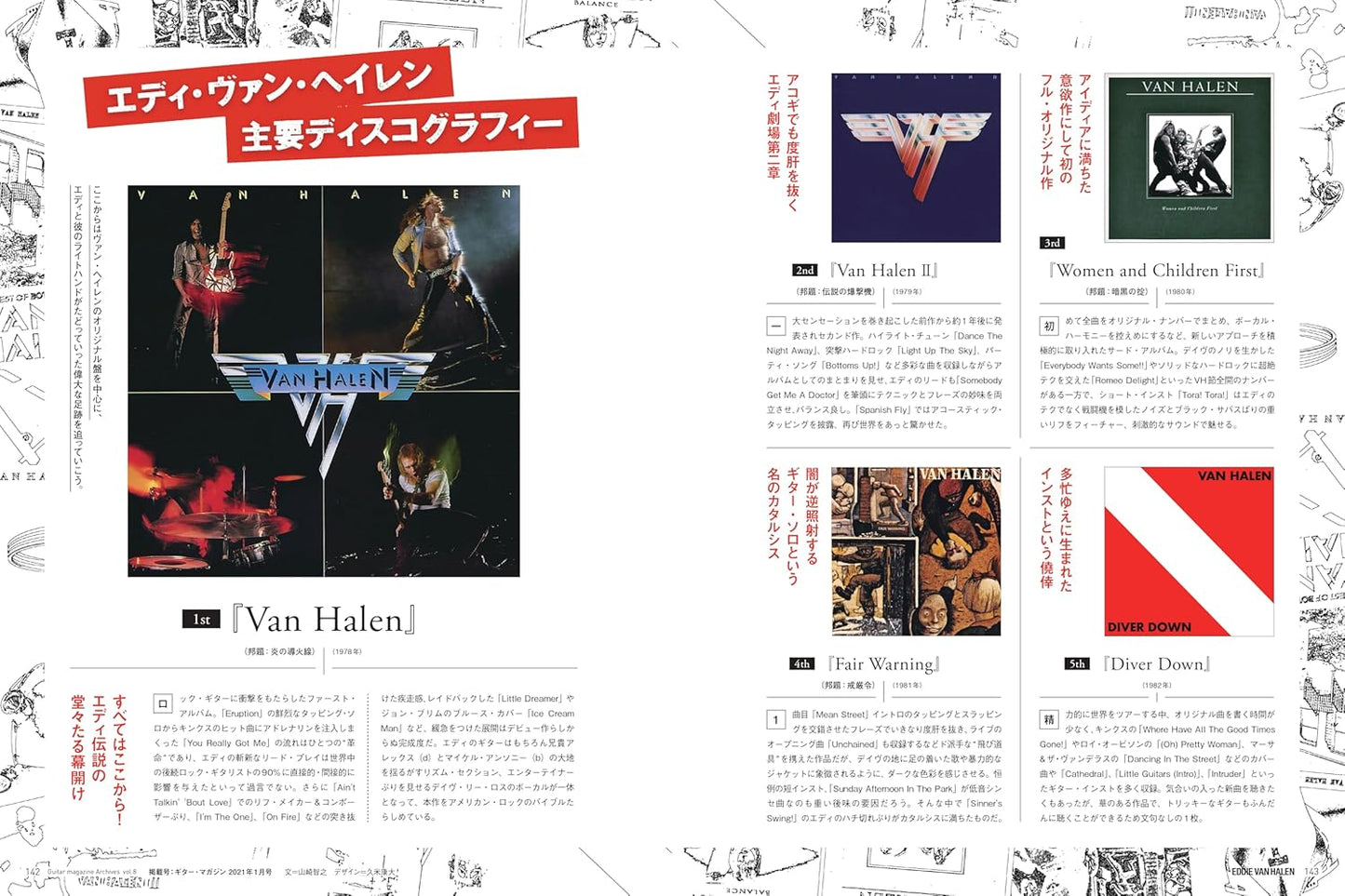 Guitar magazine Archives Vol.8 Eddie Van Halen