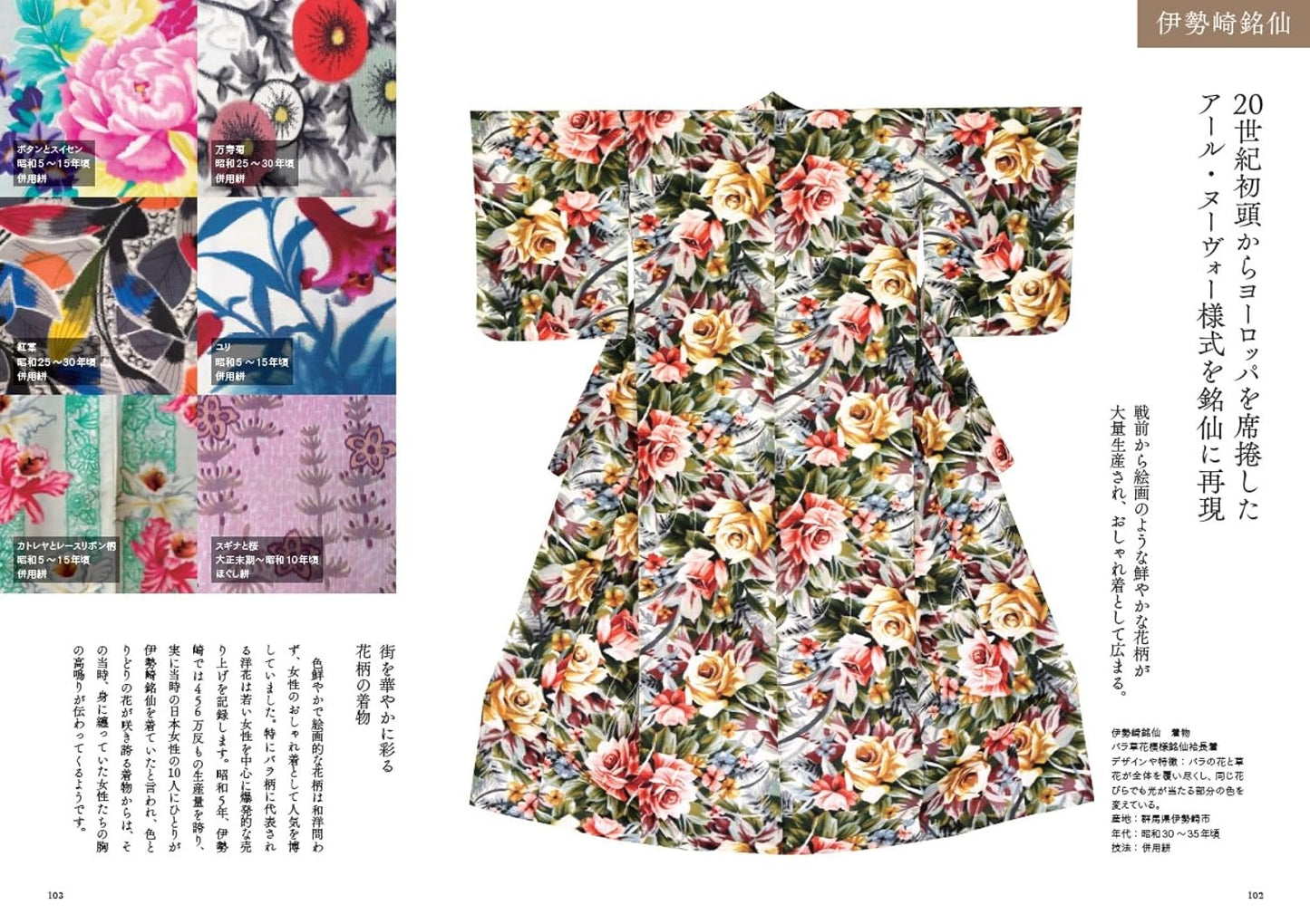 Kimono of Showa-era