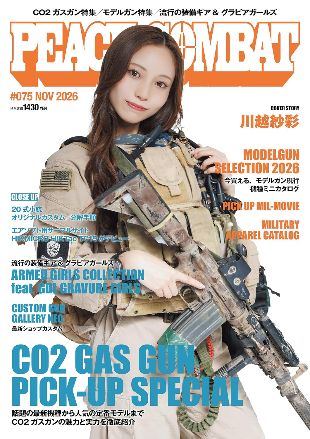 Peace Combat November 2026 cover