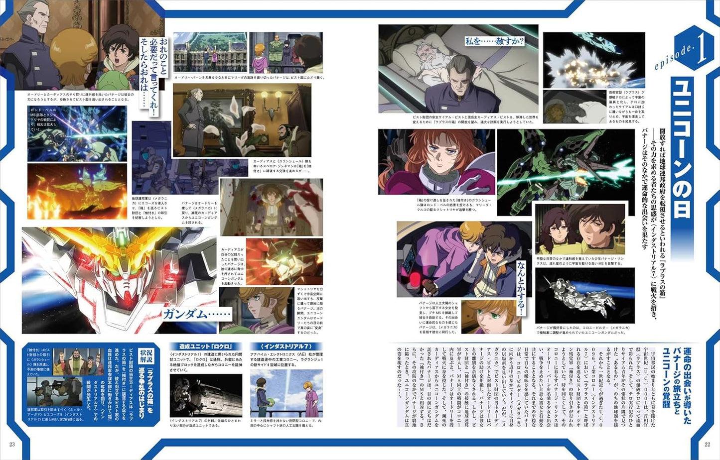 Mobile Suit Gundam Unicorn & Narrative Daikaibou