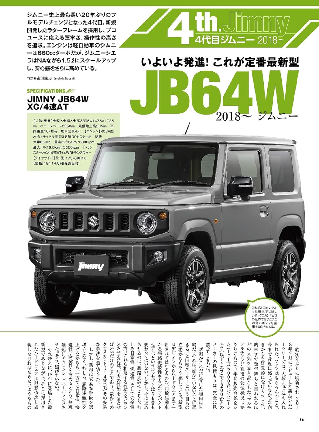 All About SUZUKI JIMNY / JIMNY SIERRA