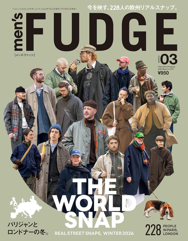 men's FUDGE March 2026 – MOYASHI JAPAN BOOKS