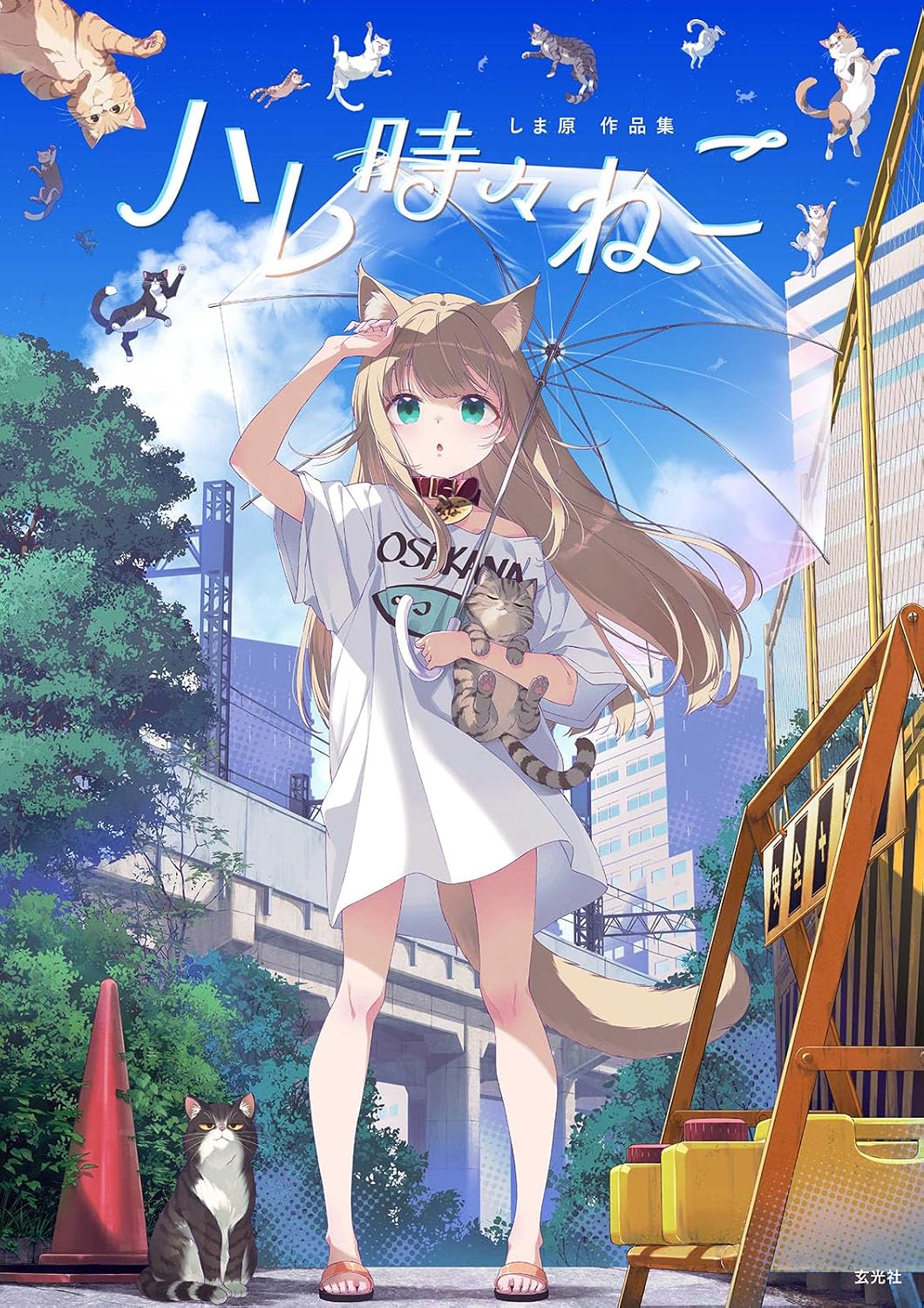 Hare Tokidoki Neko Shimahara Art Works cover