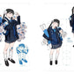 BLUE collage Junro Works & Illustration Making