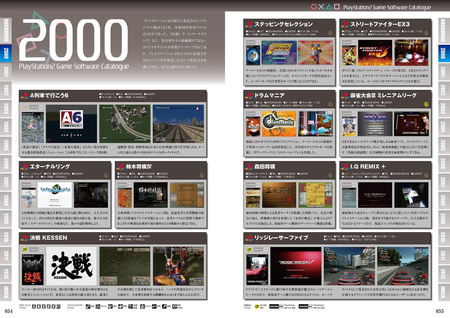 PlayStation 2 Perfect Catalogue Vol.1 2000-2004