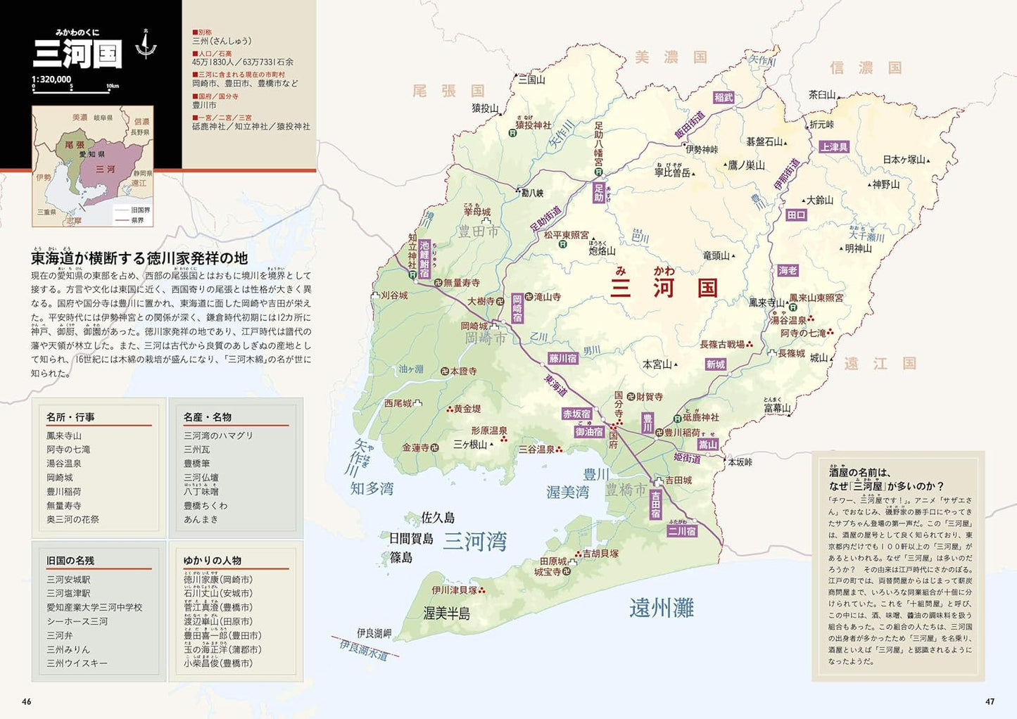 Japan Atlas by Historical Province Names