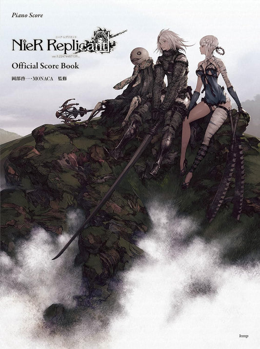NieR Replicant ver.1.22474487139 Official Piano Sheet Music Book cover