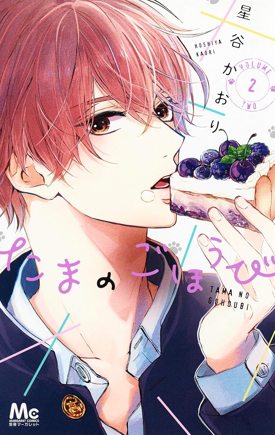 Tama no Gohoubi Vol. 2 manga cover. cover