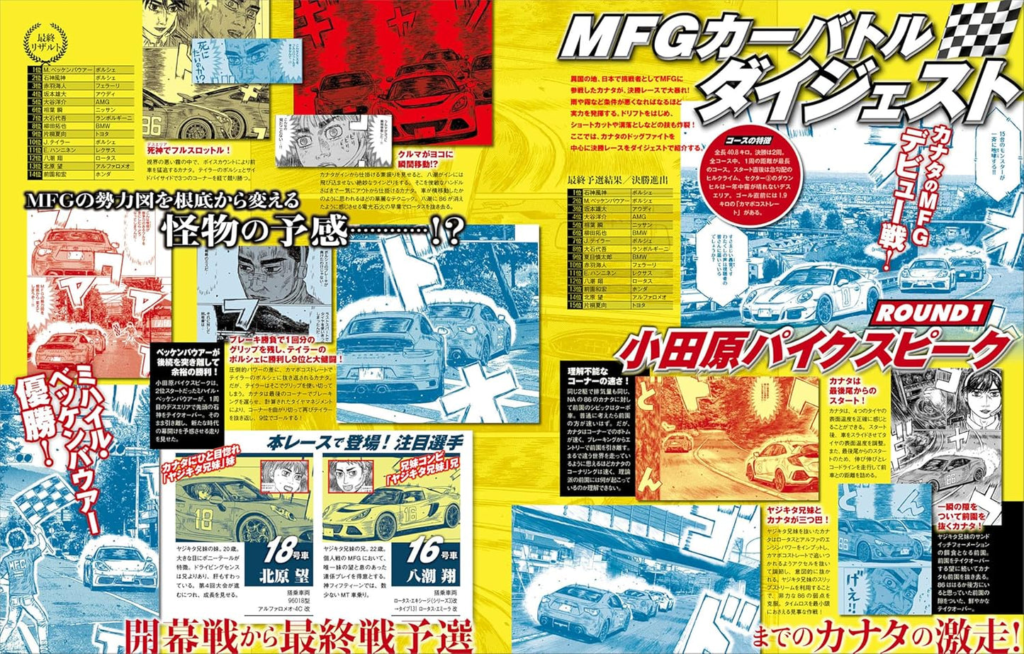 MF GHOST & Initial D & Bari Bari Densetsu Daikaibou